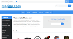 Desktop Screenshot of marine.com
